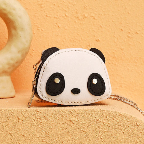 POPSEWING™ Leather Panda Wallet Bag Purse DIY Kit | Sewing Gift of Cute Panda Wallet
