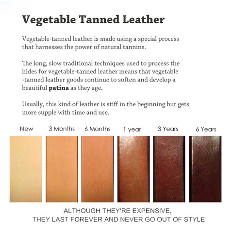 Tan leather color