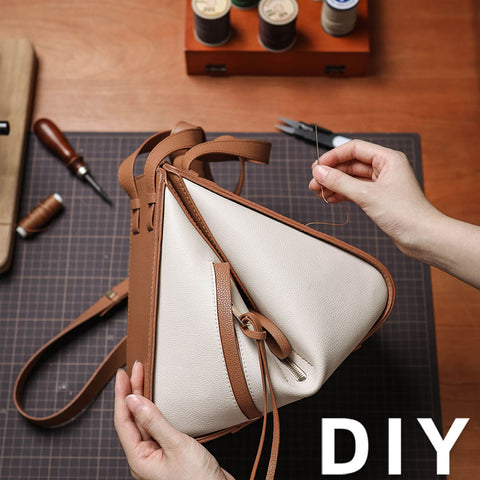 DIY Hammock Bag Leather Kit | Handmade Inspired Designer Bags - POPSEWING™