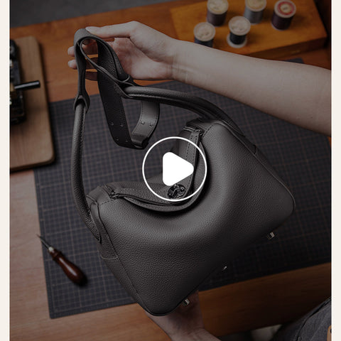 POPSEWING®️ Top Grain Leather Fashion Lindi Handbag DIY Kit