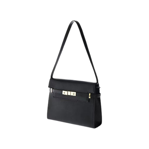 Black Designer Manhattan Shoulder Bag