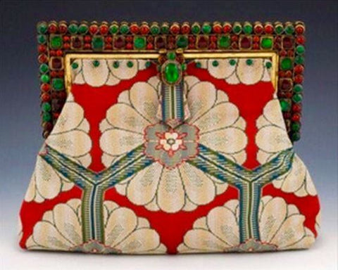 Vintage women's clutch in early 20th century