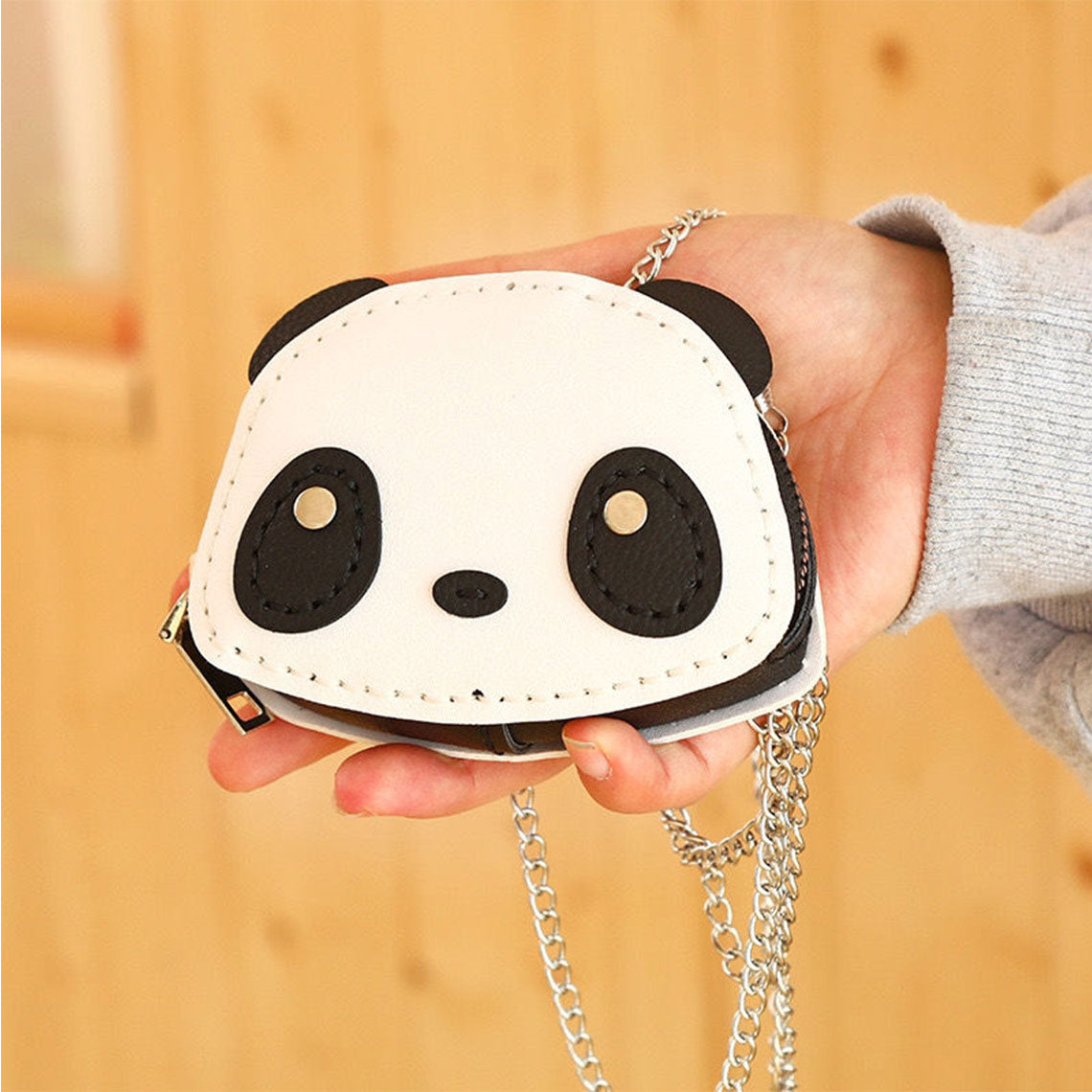 POPSEWING® Leather Panda Wallet Purse Bag DIY Kit