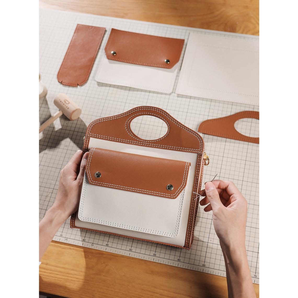 POPSEWING® Leather Lady Pocket Crossbody Bag DIY Kit