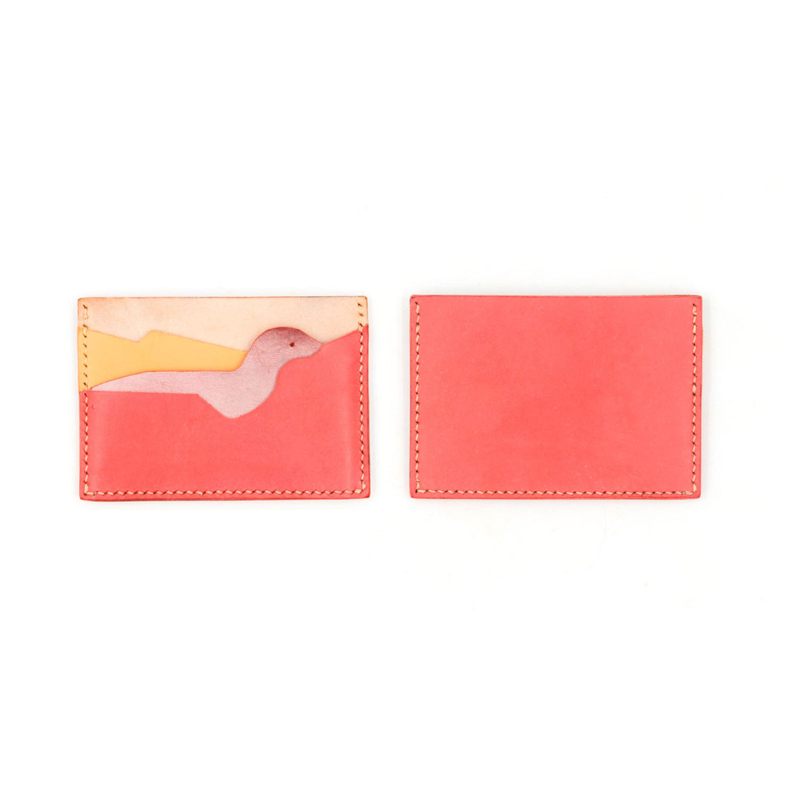 POPSEWING® Top Grain Leather Dinosaur Card Holder DIY Kit