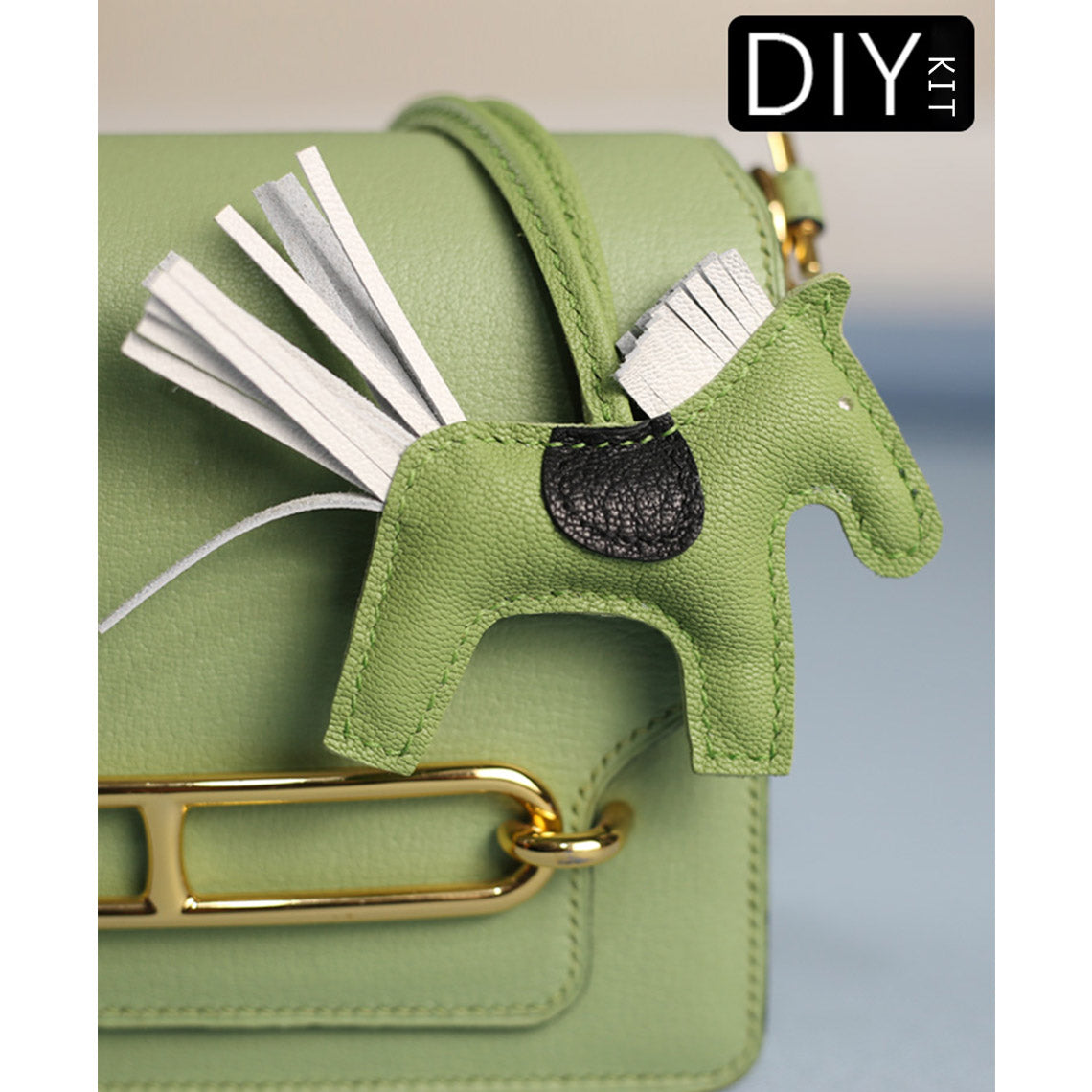 POPSEWING® Sheep Leather Horse Bag Charm DIY Kit