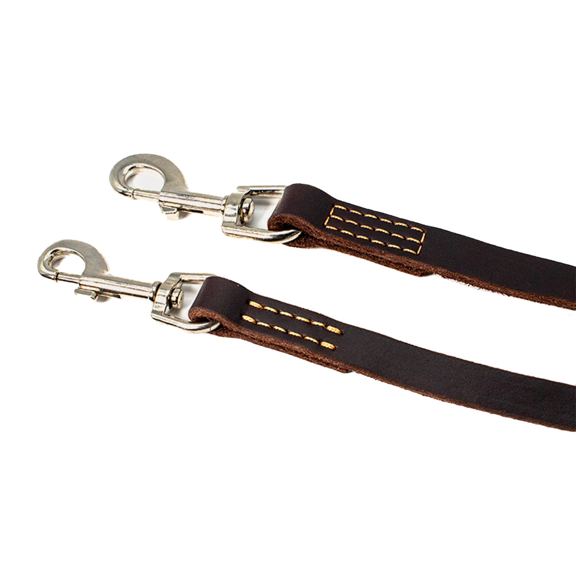 Genuine Leather Dog Leash - Black