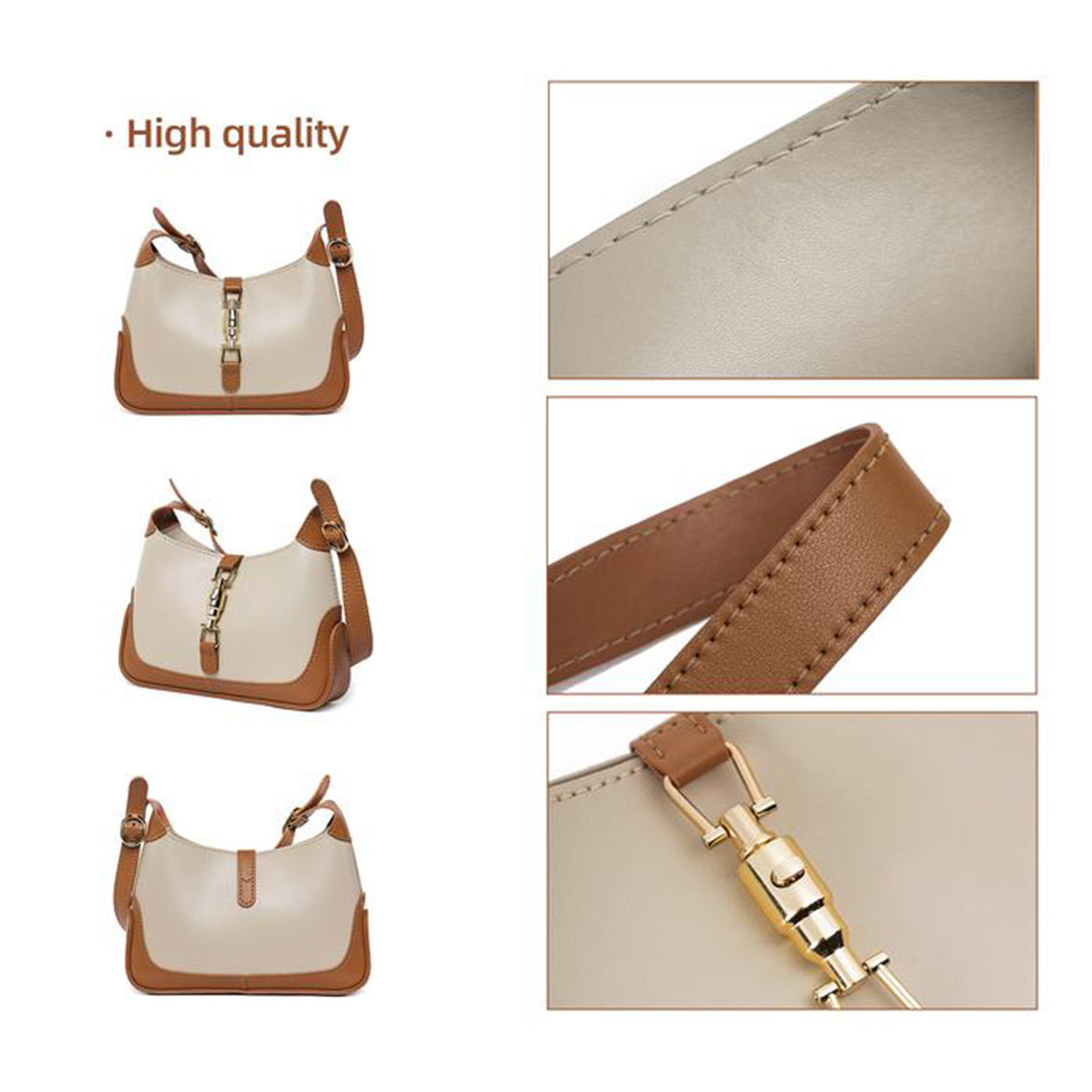 Leather Jackie Shoulder Bag DIY Kit | Price Drop at Checkout