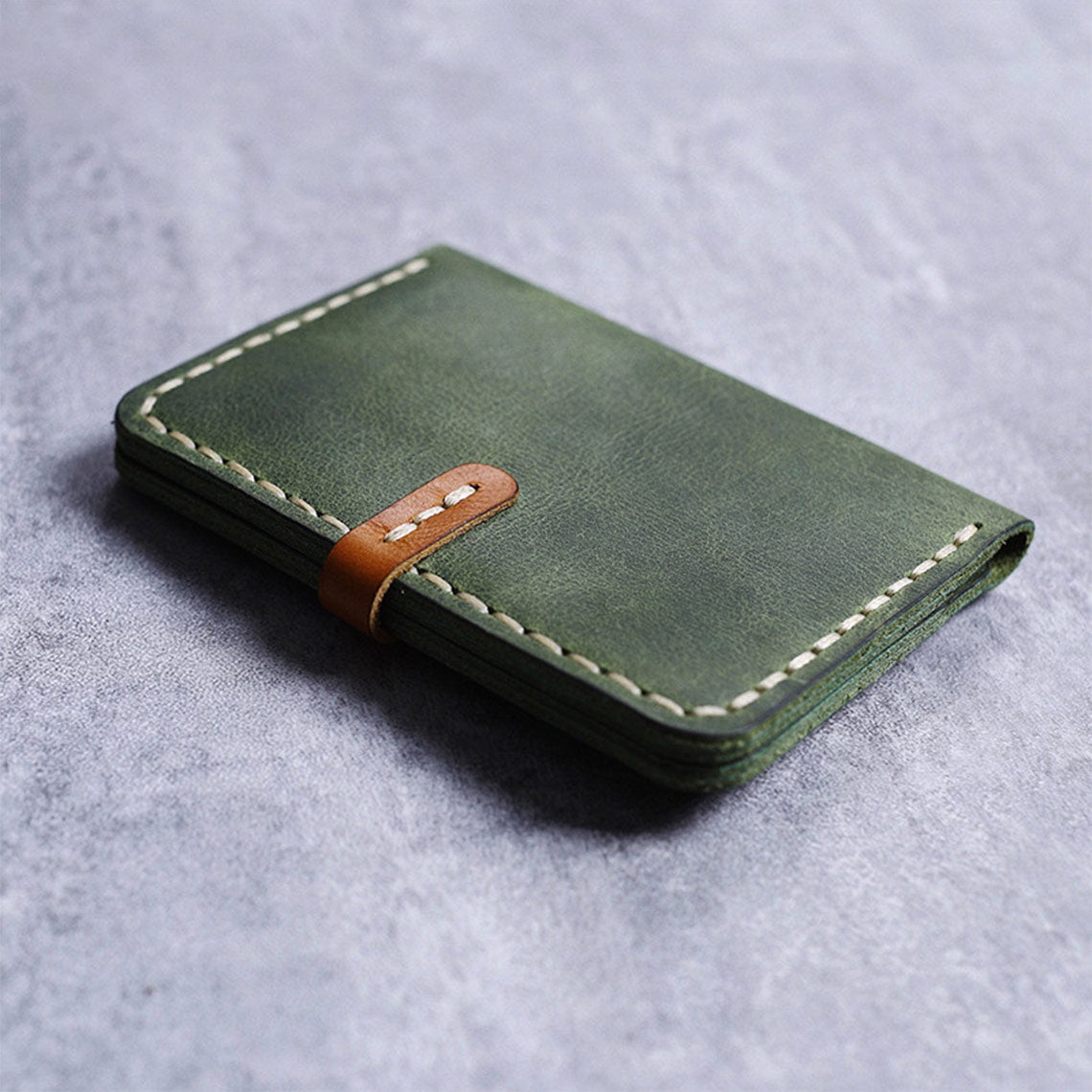 POPSEWING® Full Grain Leather Slim Card Holder DIY Kit