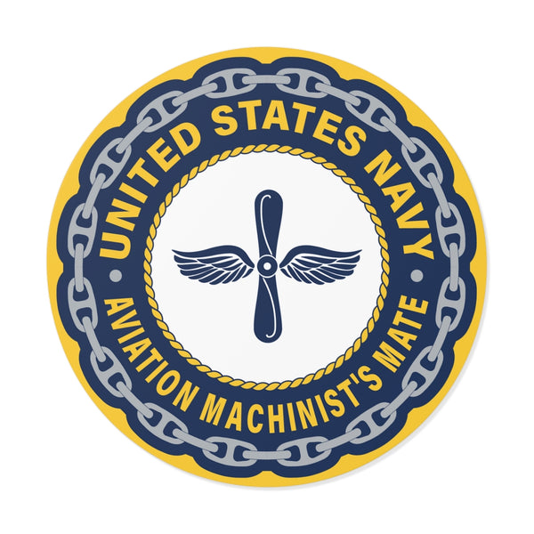 Navy Aviation Electrician's Mate (AE) Round Vinyl Stickers – Ham's Designs