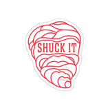 Shuck It Oyster Diecut Sticker