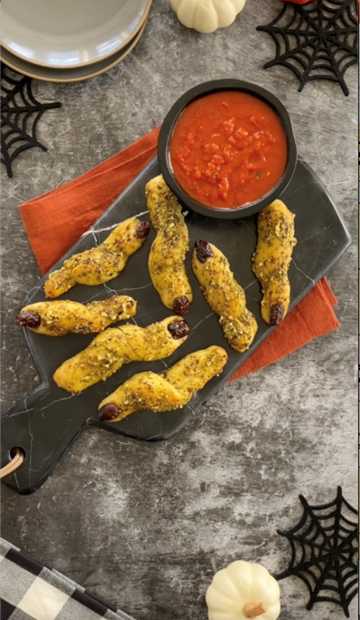 Witch Finger Breadsticks