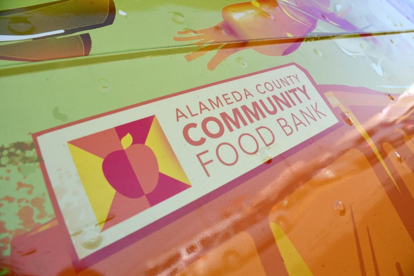 Alameda County Community Food Bank decal 