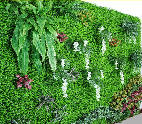 sticker mural & vitrine décoration végétal feuille de fougère