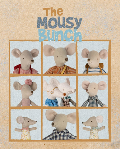 Mouse Family Maileg the Mousy Bunch