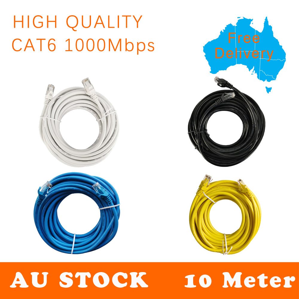 wholesale 1m 2m 3m 5m 10m  Ethernet Network Lan Cable CAT6 UTP 1000Mbps RJ45 8P8C