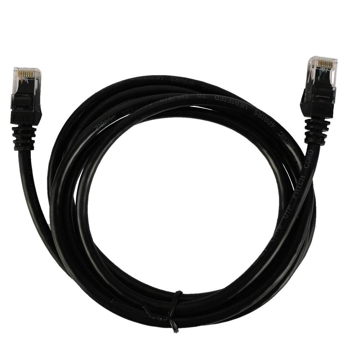 2m Black Ethernet Network Lan Cable CAT6 UTP 1000Mbps RJ45 8P8C