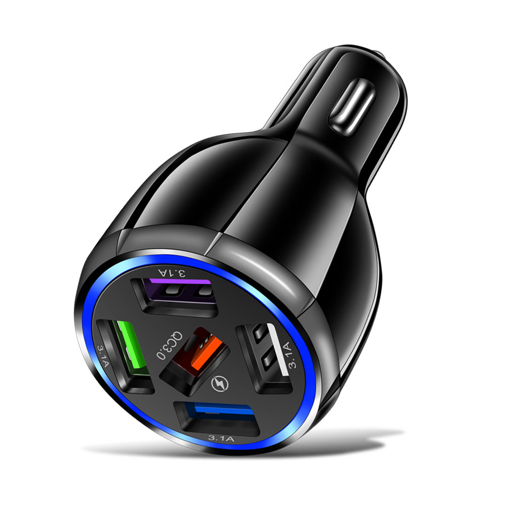 BK359 Car Universial Fast charging QC3.0 5-Prots Charger