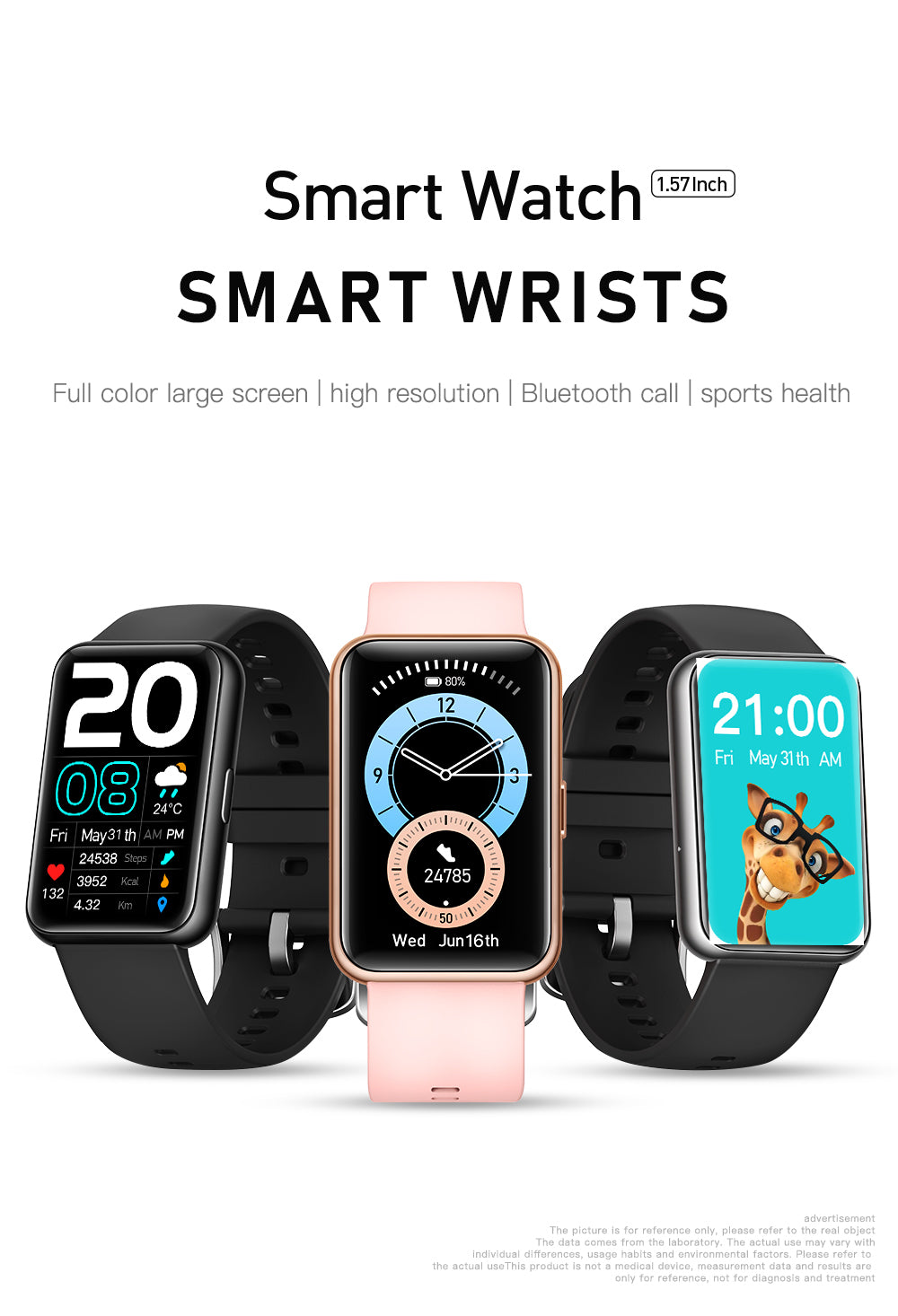 C10 Smart Watch Bluetooth Blood Pressure Heart Rate IP67 Waterproof For IOS Android