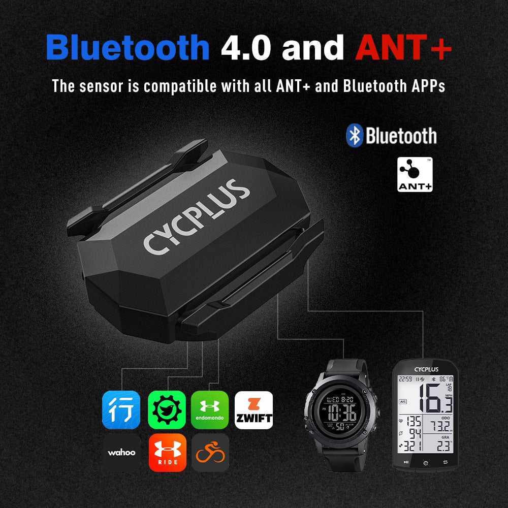 CYCPLUS C3 Speedometer Cadence Speed Dual Sensor Waterproof Bluetooth 4.0 ANT+ Cyclocomputer Bicycle Accessories