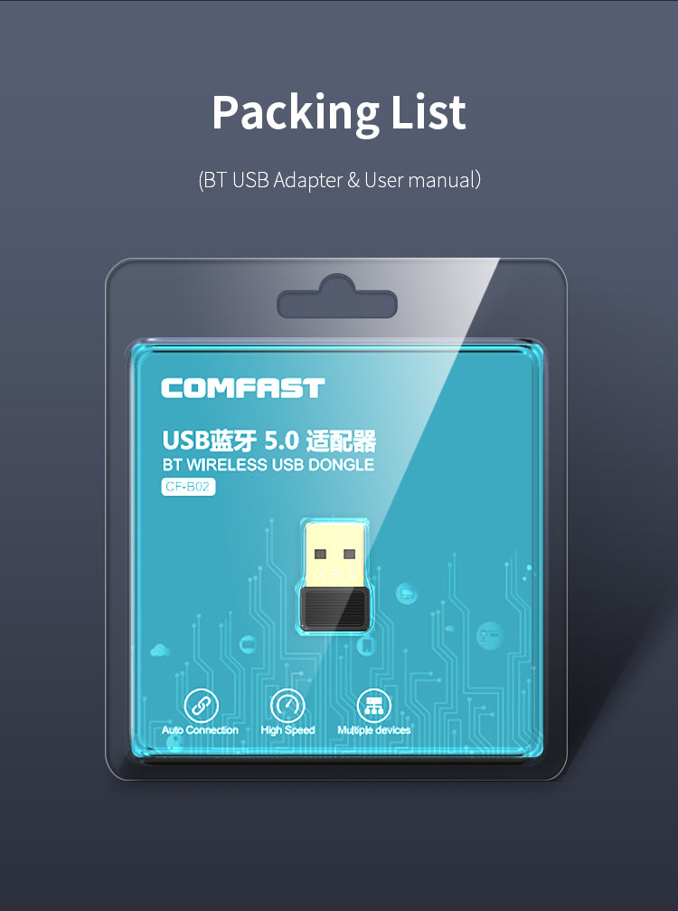 CF-B02 COMFAST USB Bluetooth 5.0 Adapter