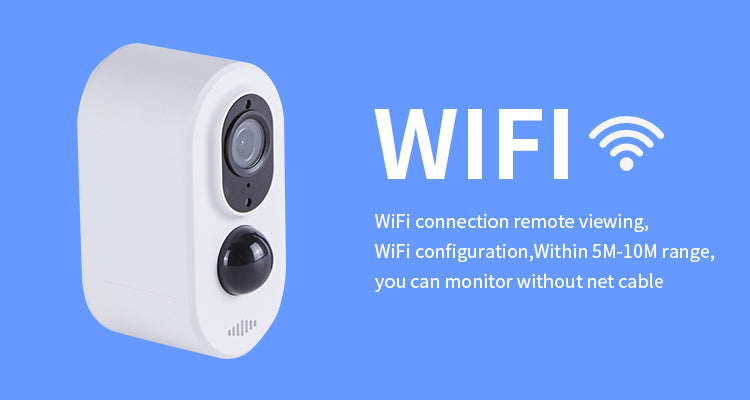 D1 Wifi Wireless Batteries Voice Intercom IP66 Infrared Night Vision 64G Low Power  IP Camera