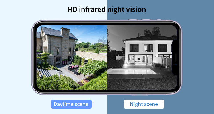 D1 Wifi Wireless Batteries Voice Intercom IP66 Infrared Night Vision 64G Low Power  IP Camera
