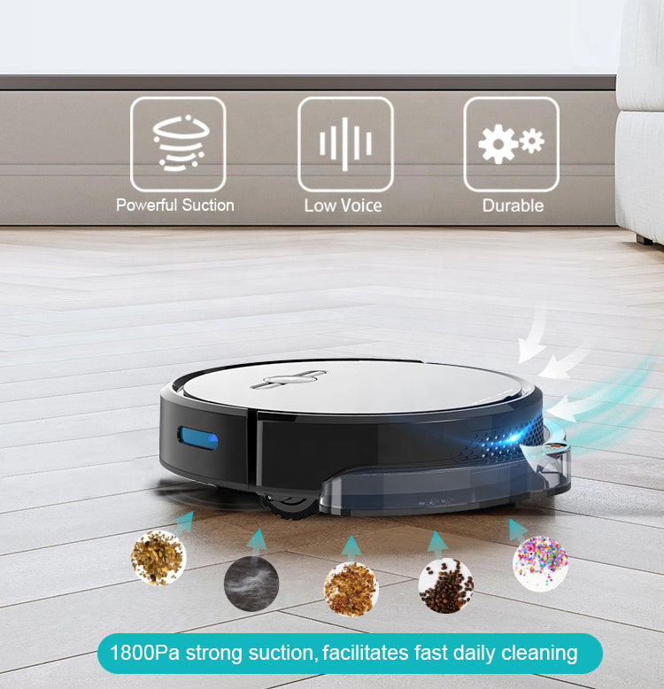 D2-001 Touch Launch Robotic Vacuum Cleaner