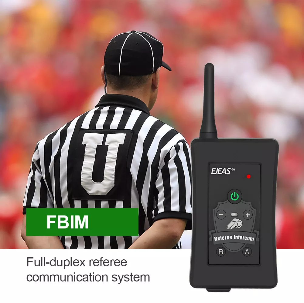 EJEAS Soccer FBIM referee radio communication  headset system kit