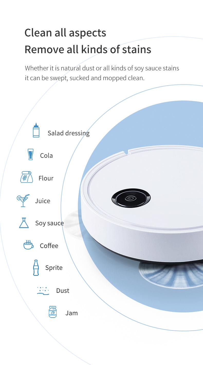 ES330 Touch Launch Robotic Vacuum Cleaner