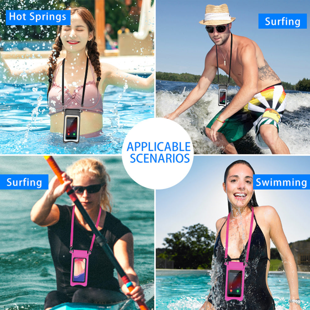 Universal Waterproof Pouch Mobile Phone Case Portable Swimming Bags