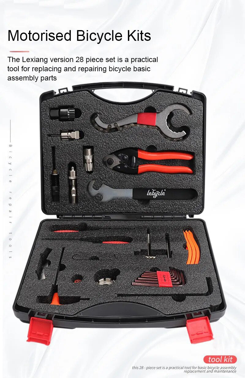 Bicycle Repair Tool Kit Set 28 Pieces