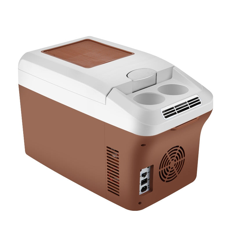 12/24V 15L Auto Refrigerator Home Mini Fridges Portable  Food Cooler Keep Warm