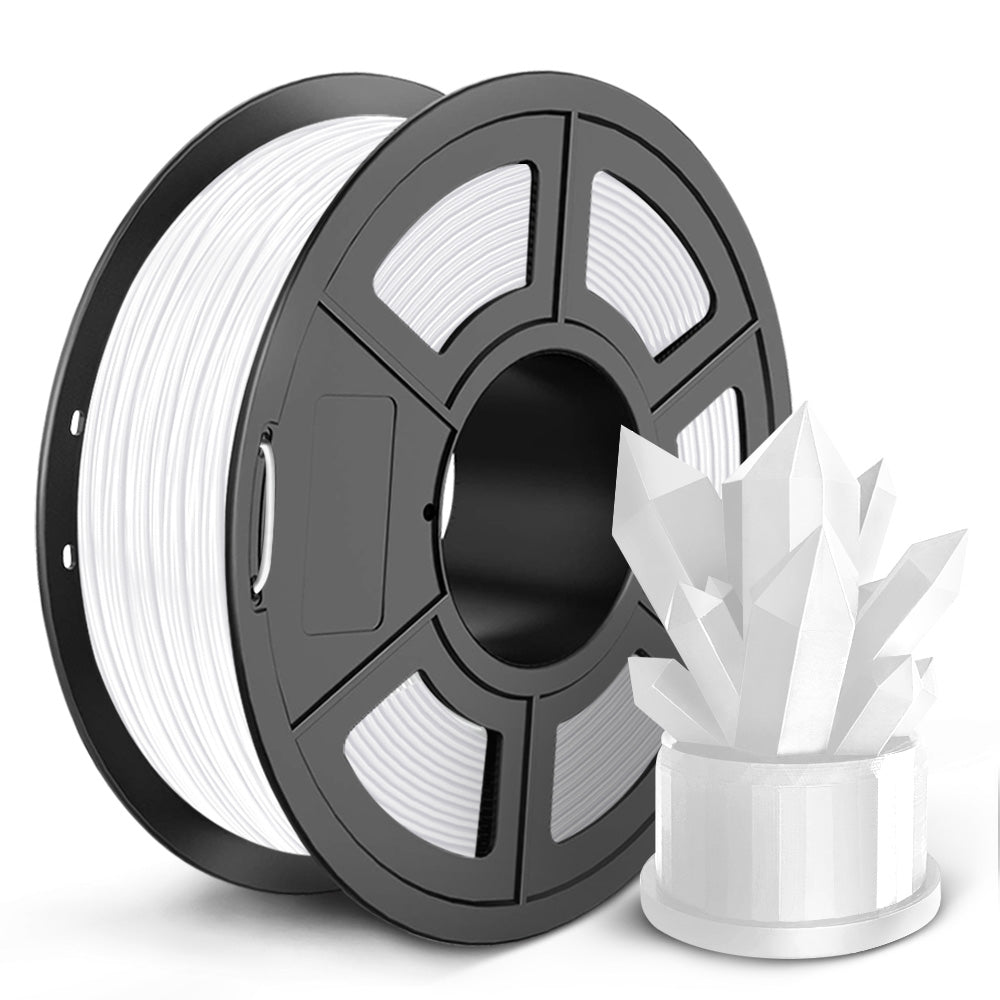 PLA 3D Filament 1.75mm White 1KG/Roll