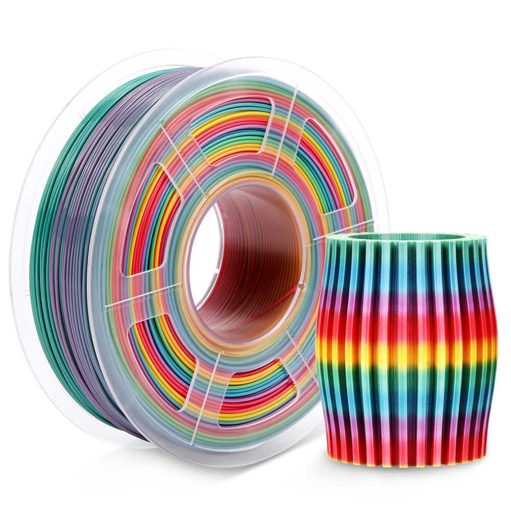 PLA 3D Filament 1.75mm Rainbow-R 1KG/Roll