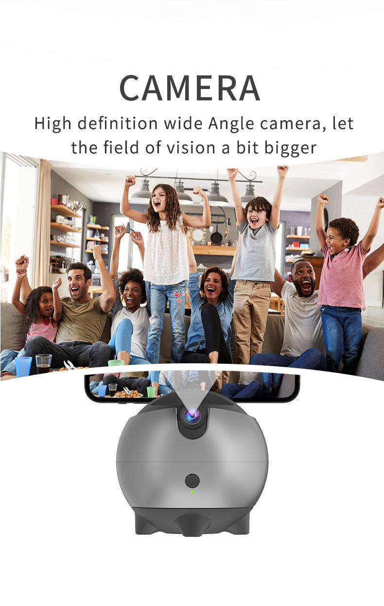 Q9 Al Gesture Recognition Two Axis Auto Tracking 360° Selfie Stick