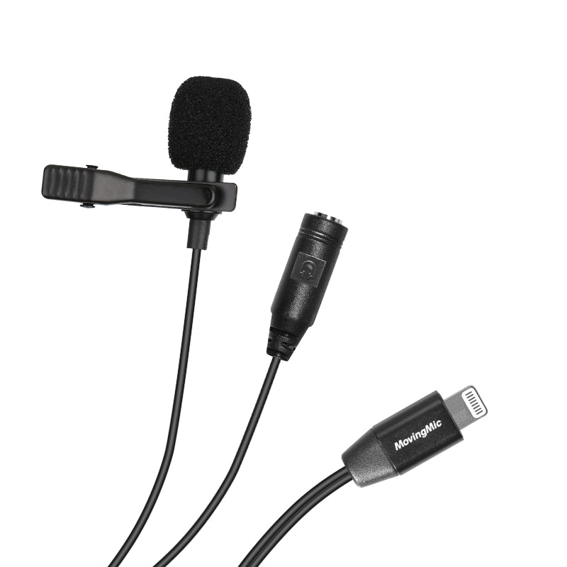 RL3 PRO Lavalier Microphone for Smartphones iPad and iPod touch