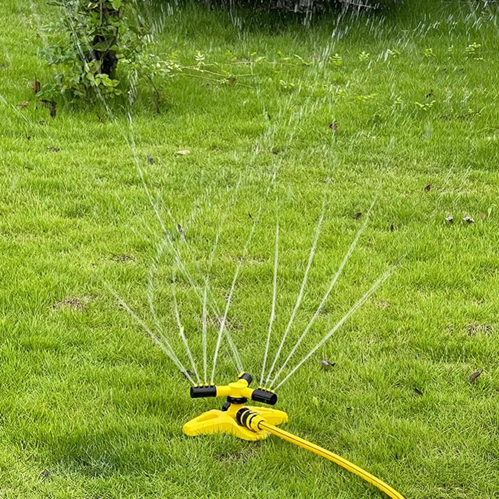 Garden Lawn Sprinkler Automatic 360 Degree Rotating Coverage Water Sprinkler