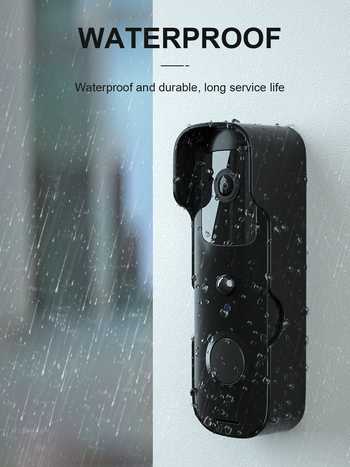 T30 1080P HD Video WiFi Wireless Camera  Mini Video Intercom Two Way AudioDoorbell Smart Home Outdoor  Doorbell