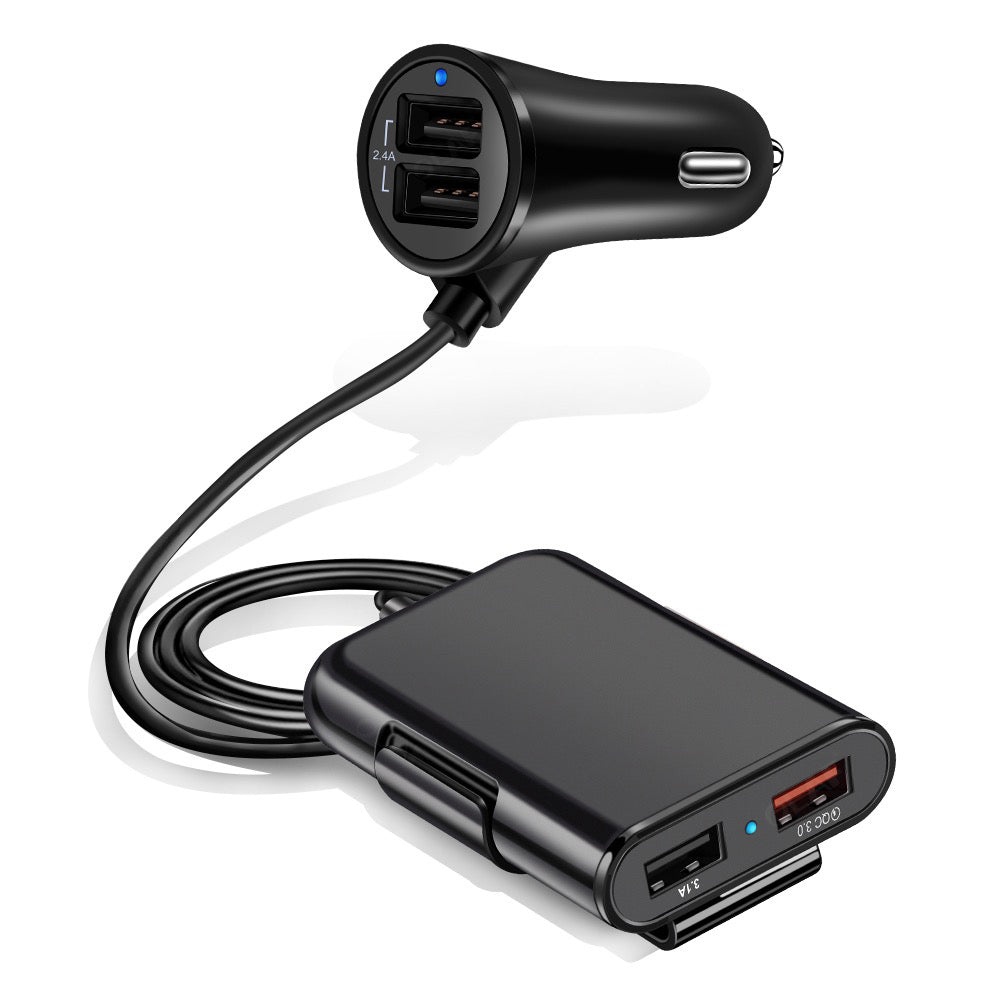 8A Quick Charge 3.0 4 in 1 Car Charger