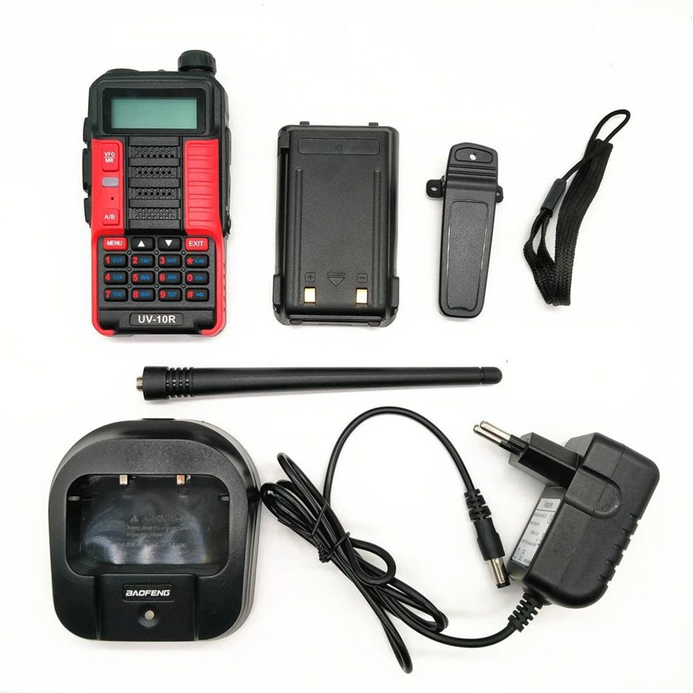 UV-10R 8W 128 Channels Dual Band FM Transceiver Two Way Radio