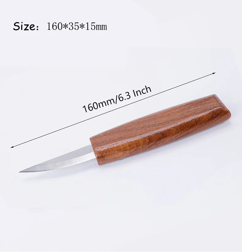 Wood Carving Chisel Cutter Kit Woodworking Whittling Cutter Gouges Tools