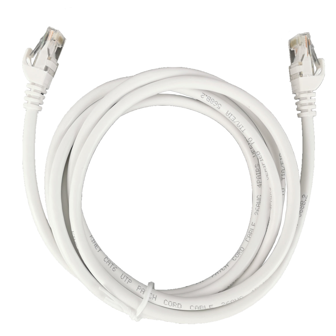 2m White Ethernet Network Lan Cable CAT6 UTP 1000Mbps RJ45 8P8C