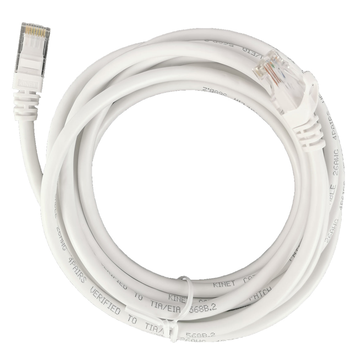 3m White Ethernet Network Lan Cable CAT6 UTP 1000Mbps RJ45 8P8C