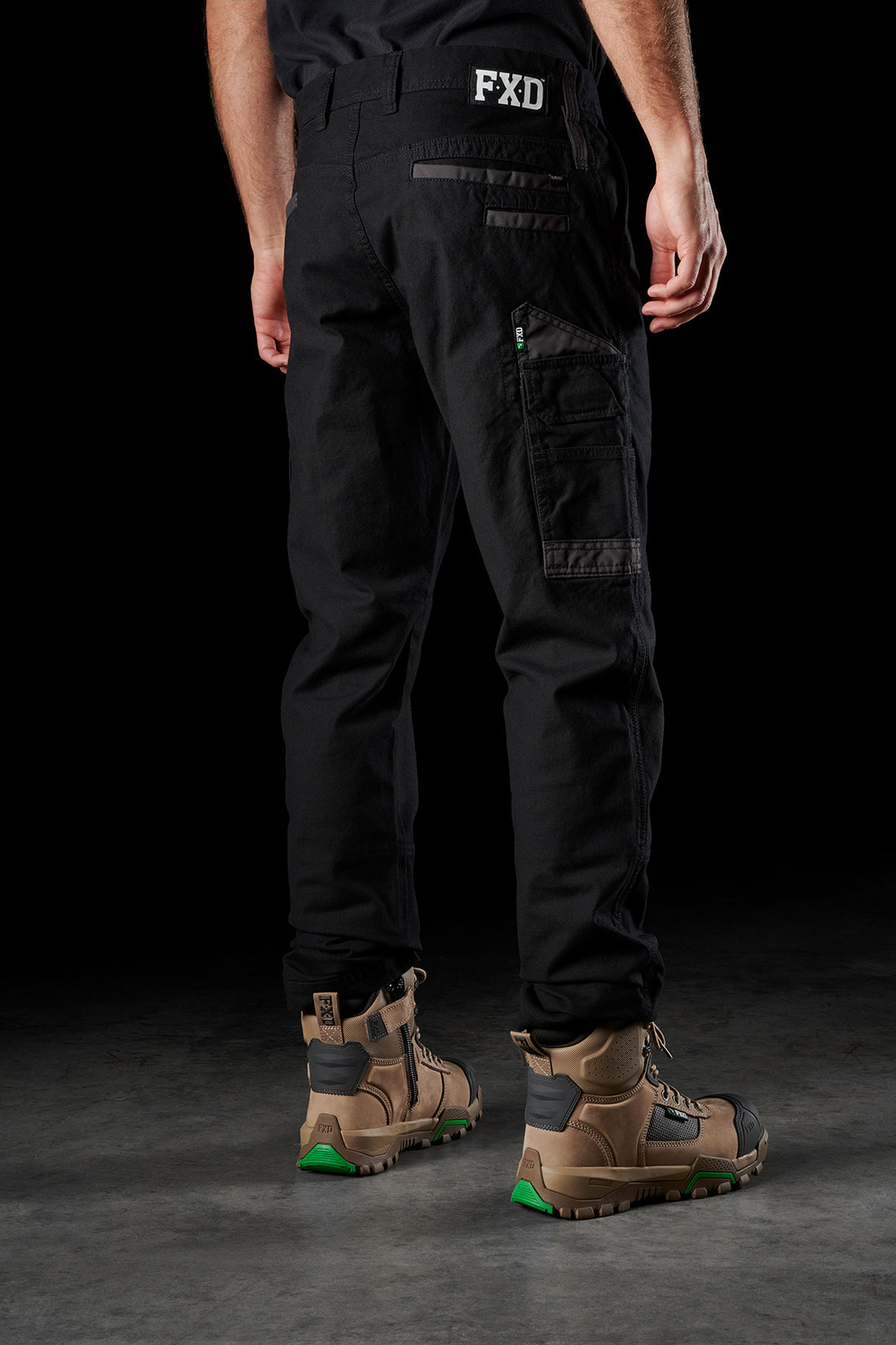 FXD WP-3 STRETCH WORK PANTS BLACK