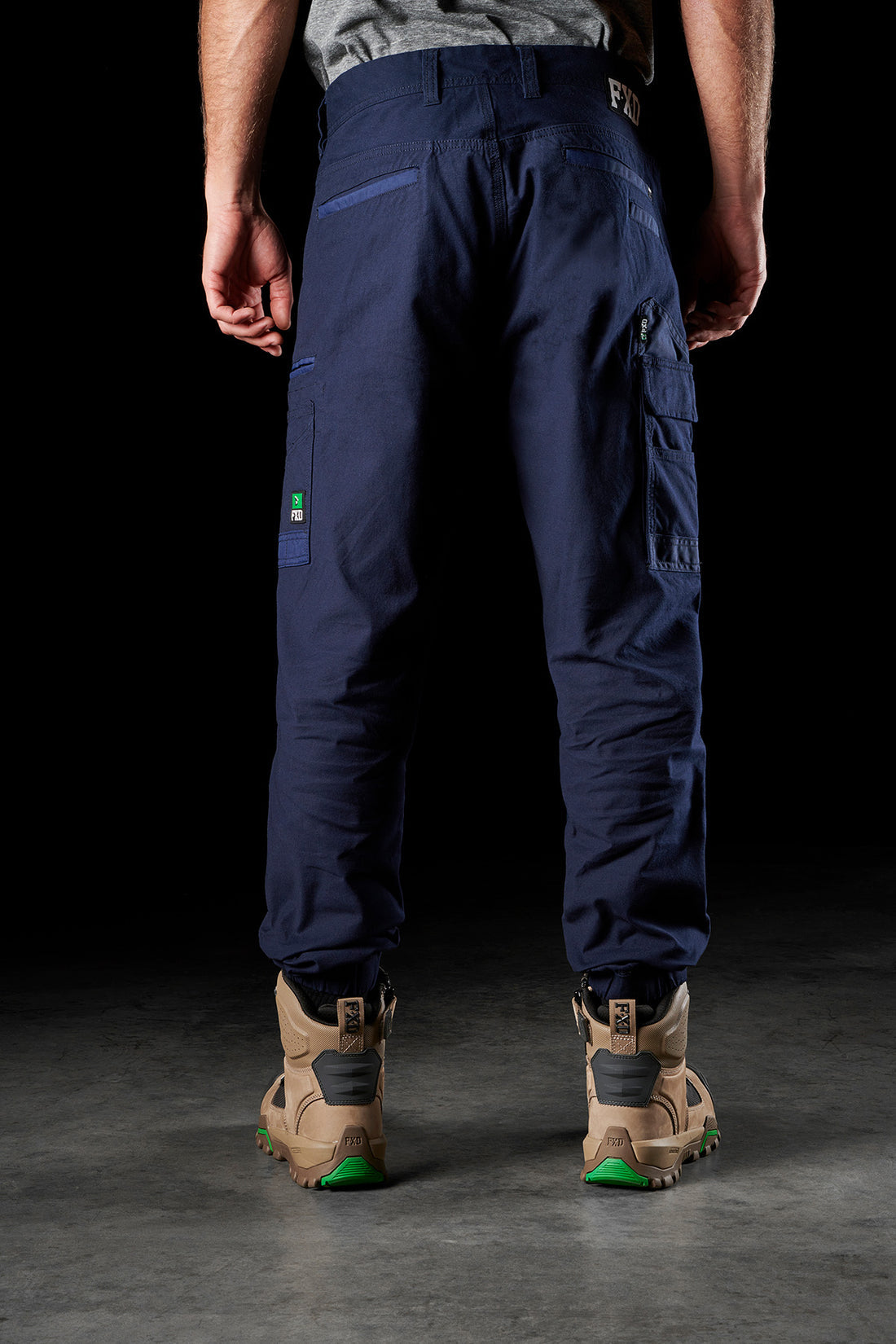 FXD WP4 CUFFED STRETCH WORK PANTS NAVY