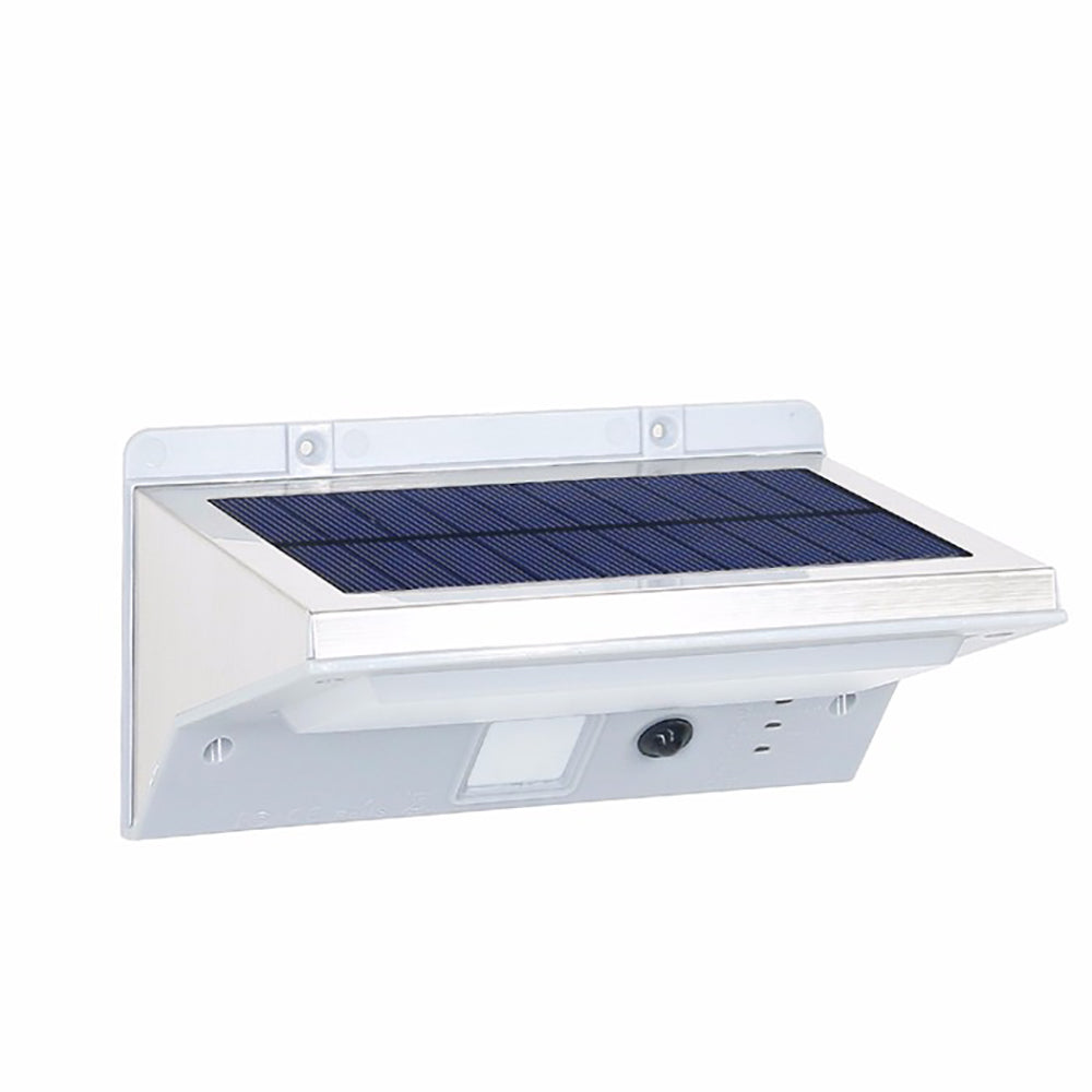 YH0609-PIR 21 LED Stainless Steel Outdoor Light Motion Sensor Solar Wall Light