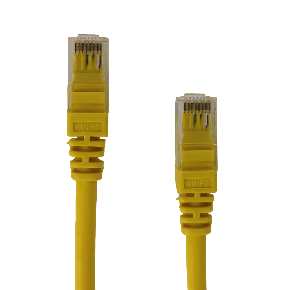 2m Yellow Ethernet Network Lan Cable CAT6 UTP 1000Mbps RJ45 8P8C