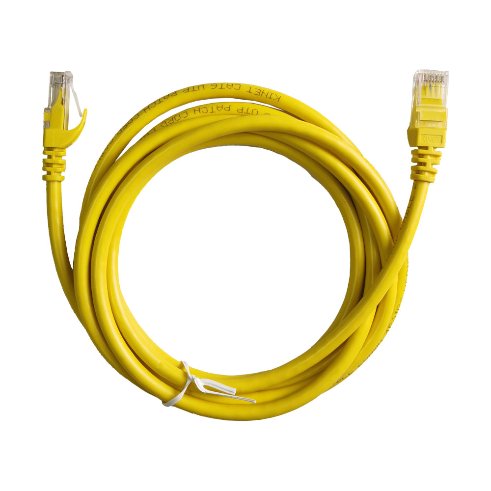 2m Yellow Ethernet Network Lan Cable CAT6 UTP 1000Mbps RJ45 8P8C