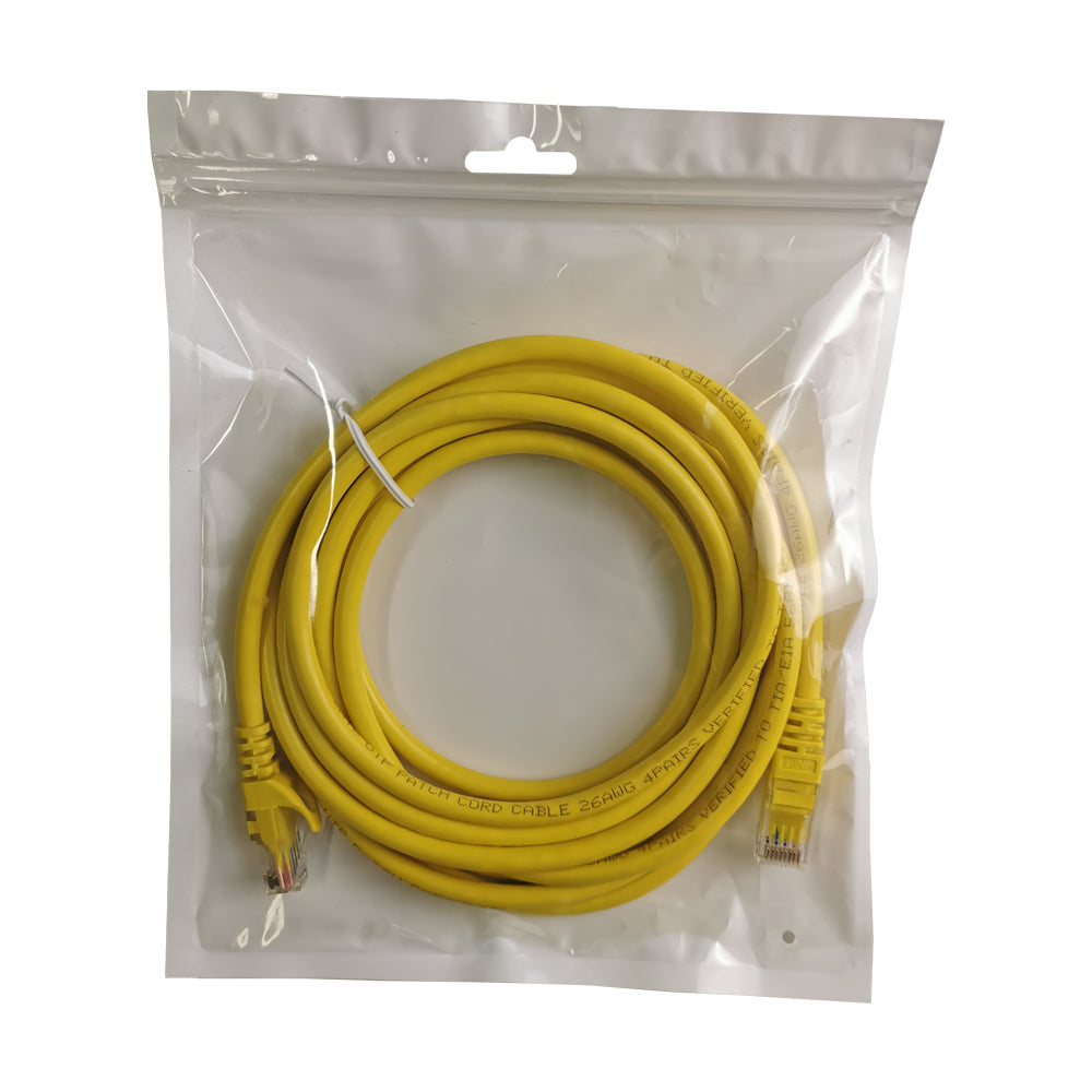 3m Yellow Ethernet Network Lan Cable CAT6 UTP 1000Mbps RJ45 8P8C